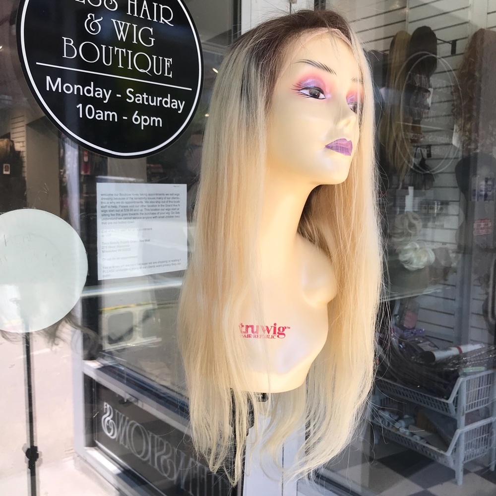 Full lace Human hair blonde wig Fulllace Remy 2020 - Picture 2 of 8
